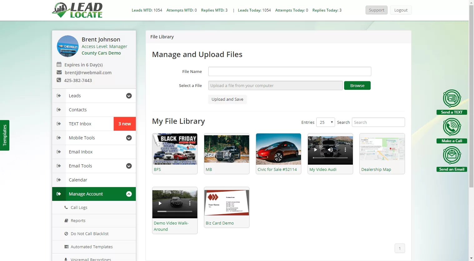 Auto dealer software by LeadLocate