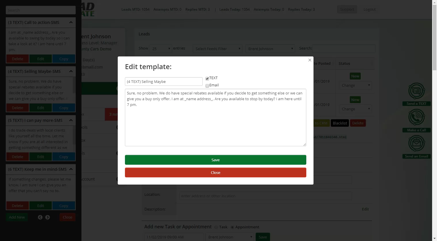 Auto dealer software by LeadLocate