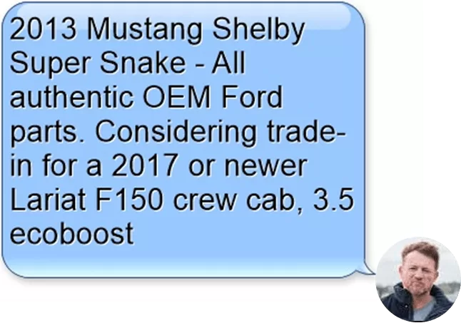 Car salesperson CRM