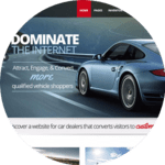 Build your personal brand with included customizable landing-page website