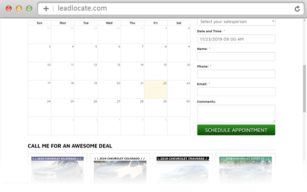 Interactive Calendar