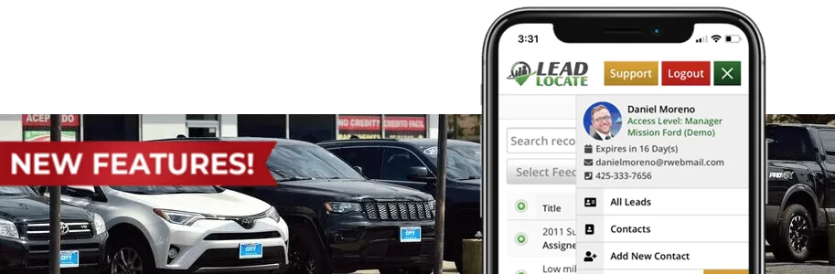 Car sales leads