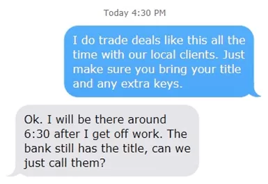 Car sales leads app